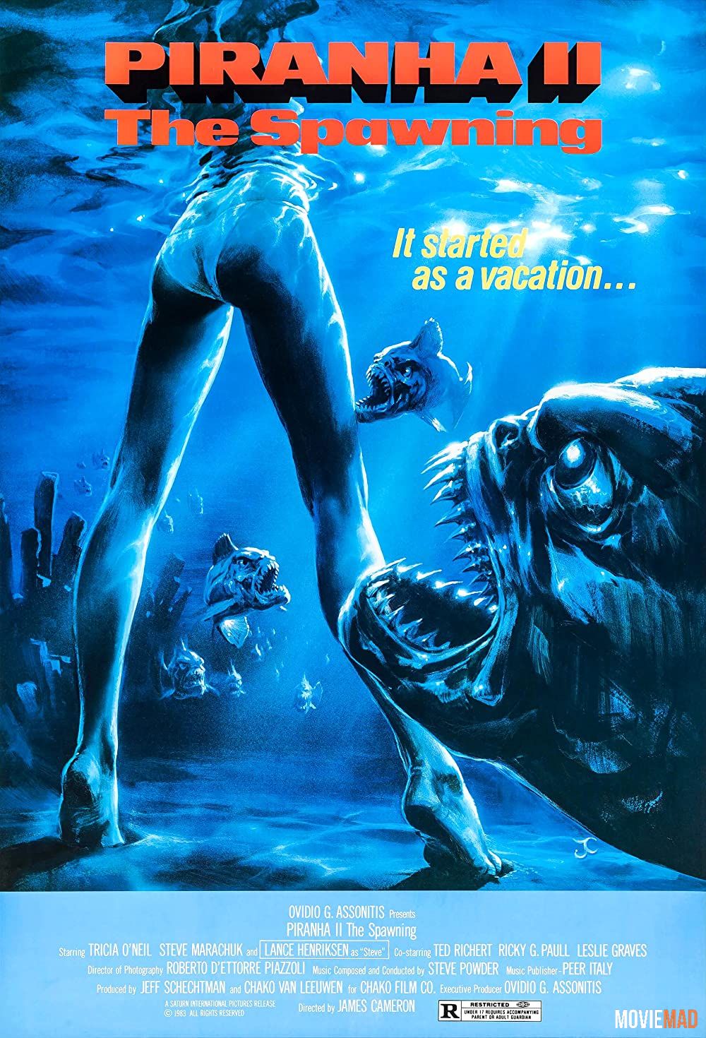 18+ Piranha II The Spawning 1981 Hindi Dubbed BluRay Full Movie 720p 480p