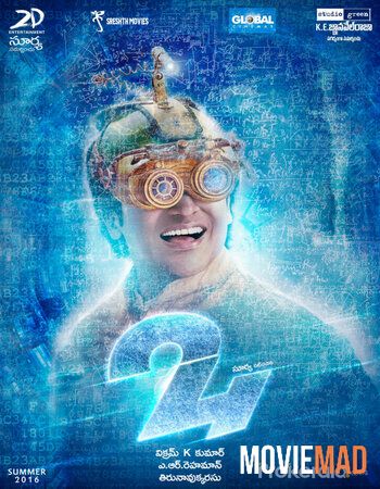 24 (2016) Hindi Dubbed WEB DL Full Movie 720p 480p