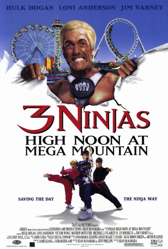 3 Ninjas High Noon at Mega Mountain (1998) Hindi Dubbed BluRay