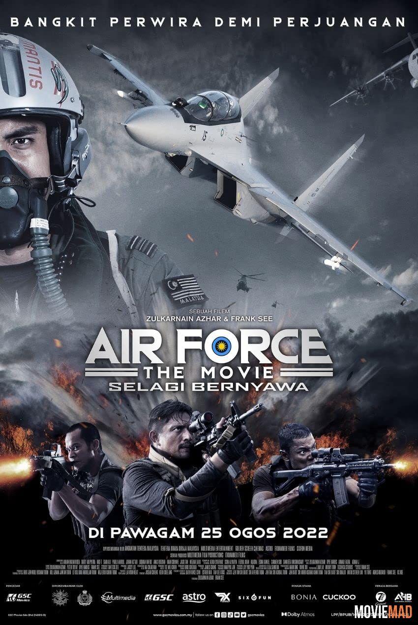 Air Force The Movie  Selagi Bernyawa 2022 (Voice Over) Dubbed WEBRip Full Movie 720p 480p