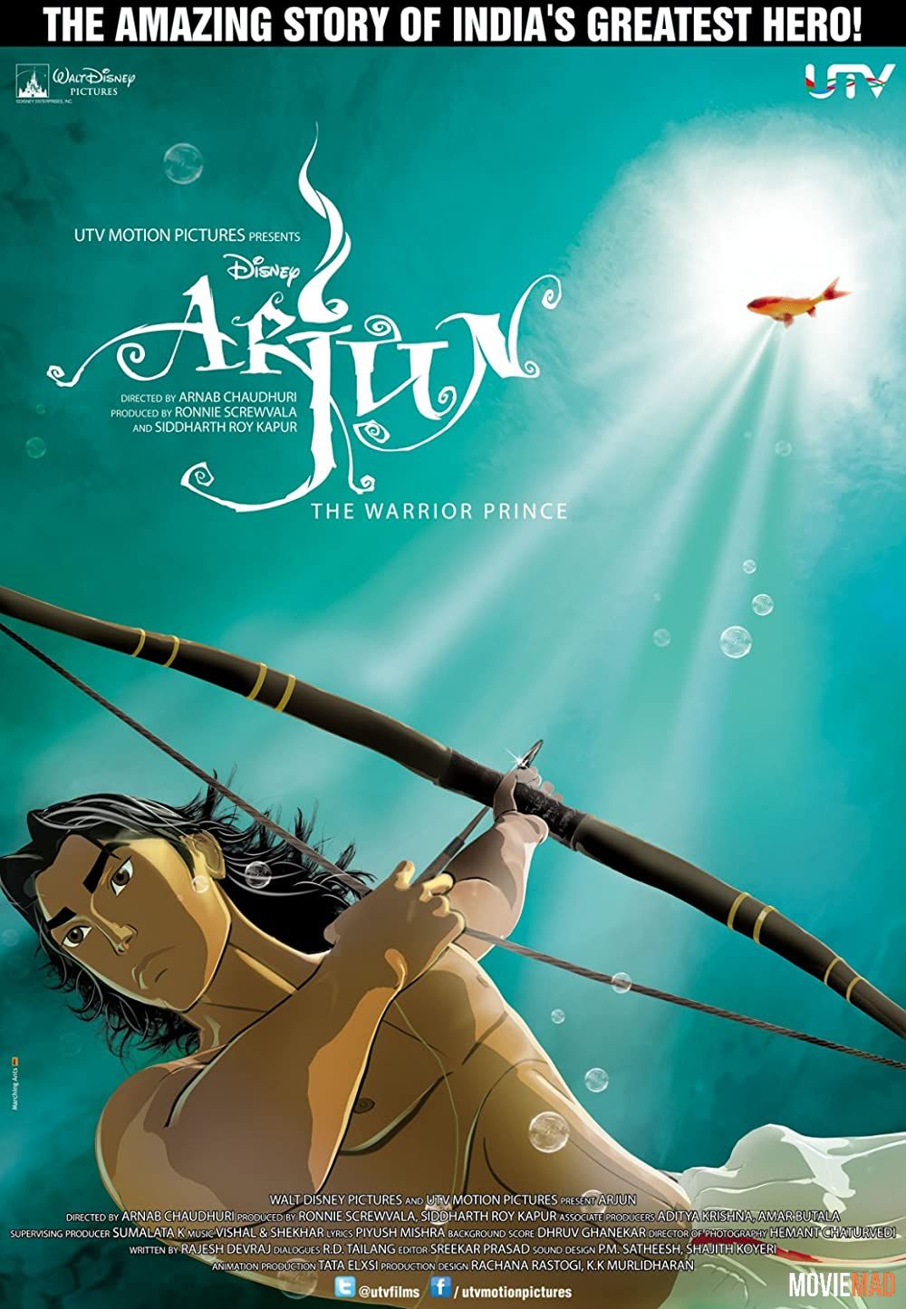 Arjun The Warrior Prince (2012) Hindi ORG HDRip Full Movie 720p 480p