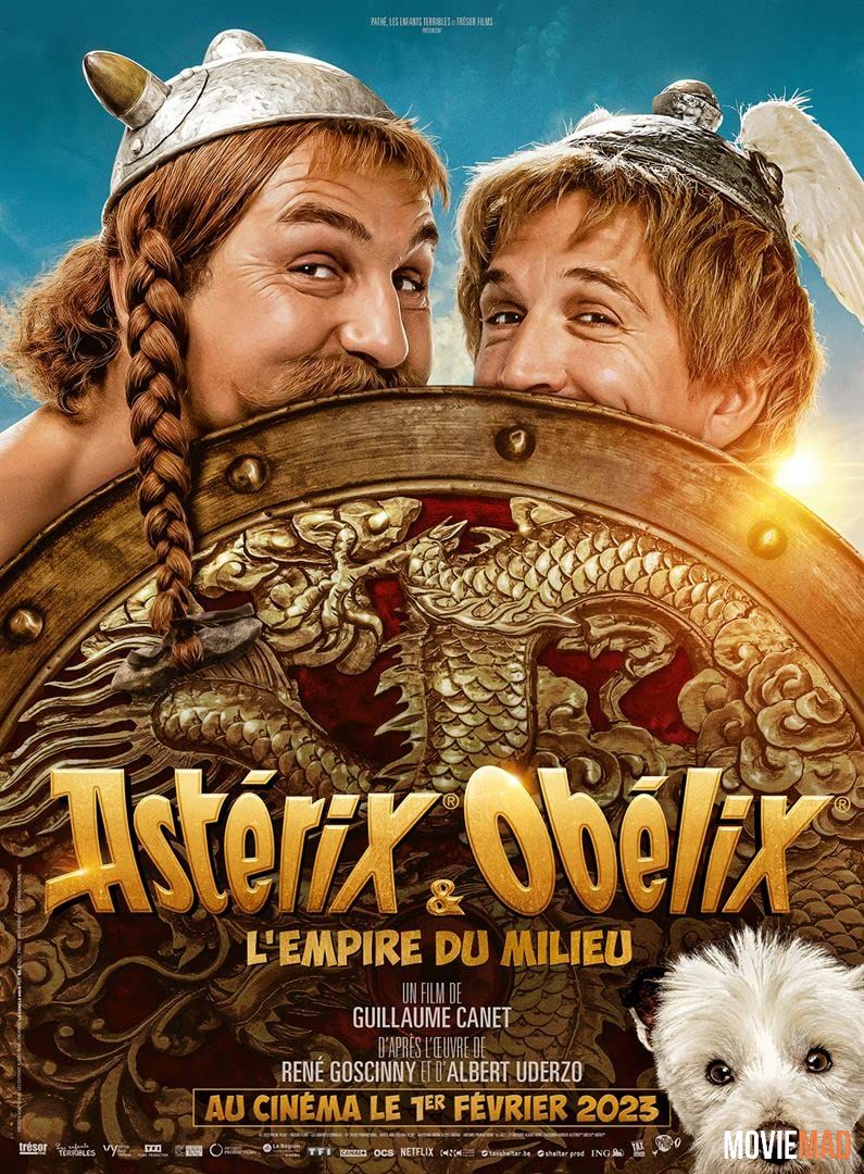 Asterix and Obelix The Middle Kingdom (2023) Hindi (HQ) Dubbed HDRip Full Movie 720p 480p