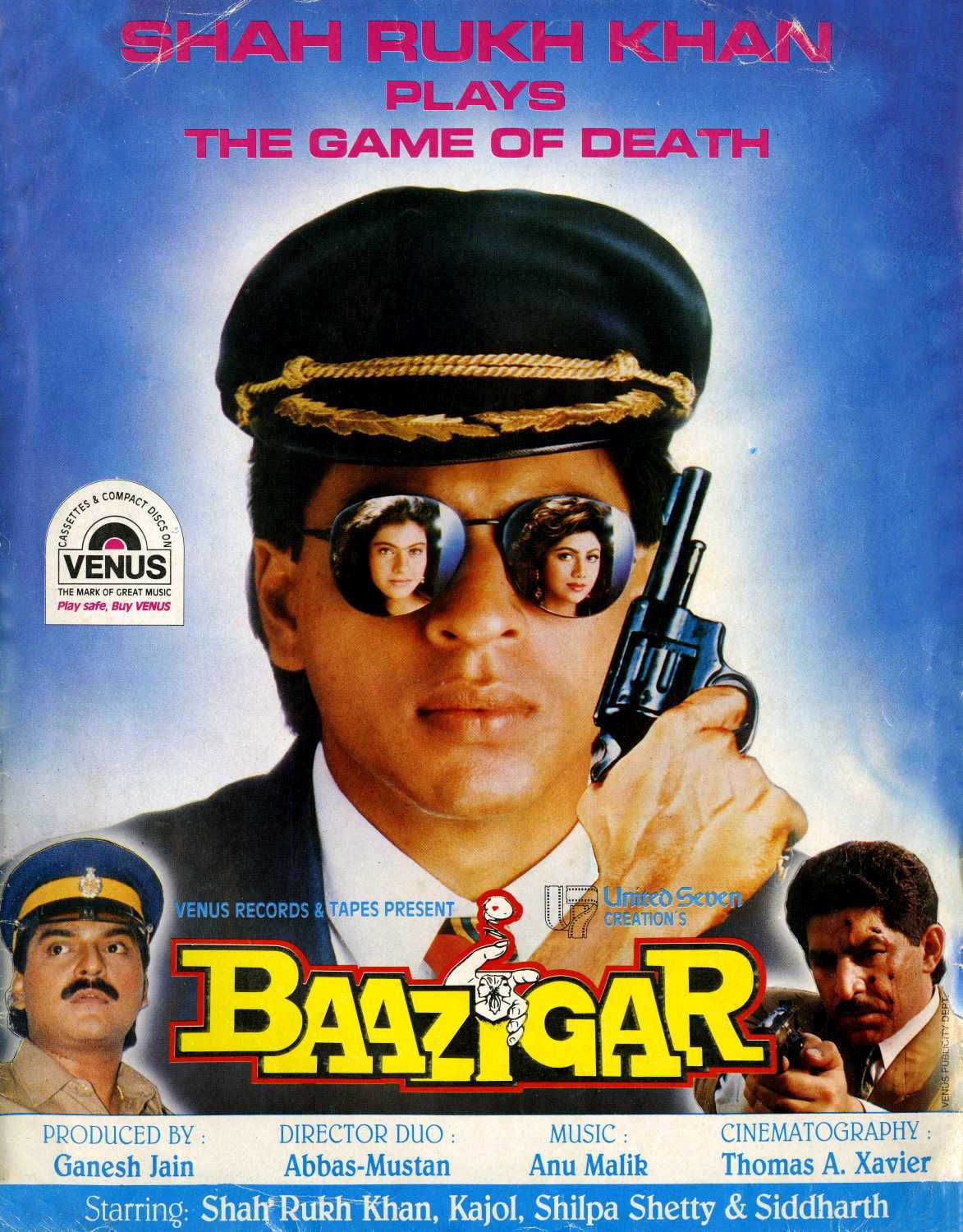 Baazigar (1993) Hindi HDRip