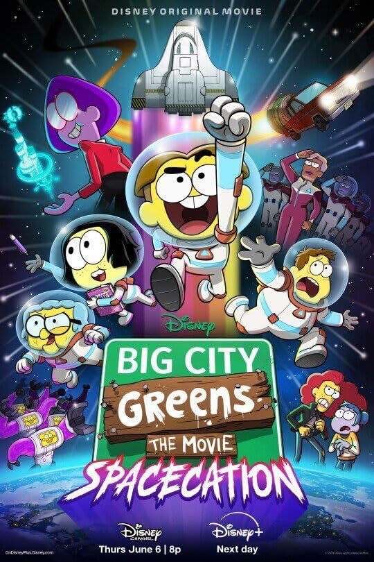 Big City Greens the Movie Spacecation (2024) English ORG Full Movie HDRip