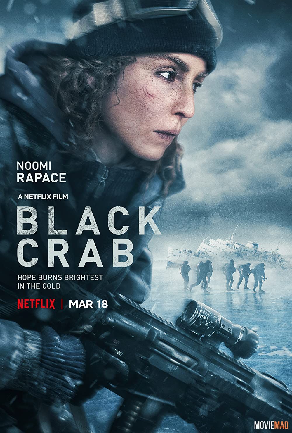 Black Crab (2022) Hindi Dubbed ORG HDRip Netflix Full Movie 1080p 720p 480p