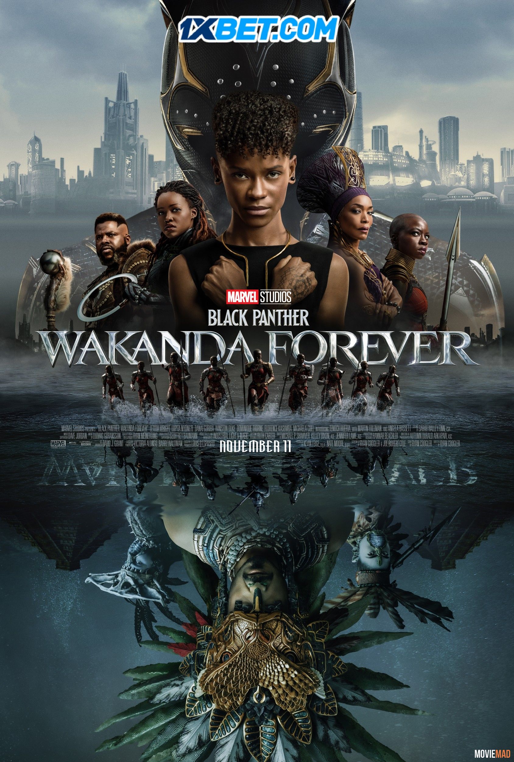 Black Panther Wakanda Forever (2022) Bengali (Voice Over) Dubbed WEBRip Full Movie 720p 480p