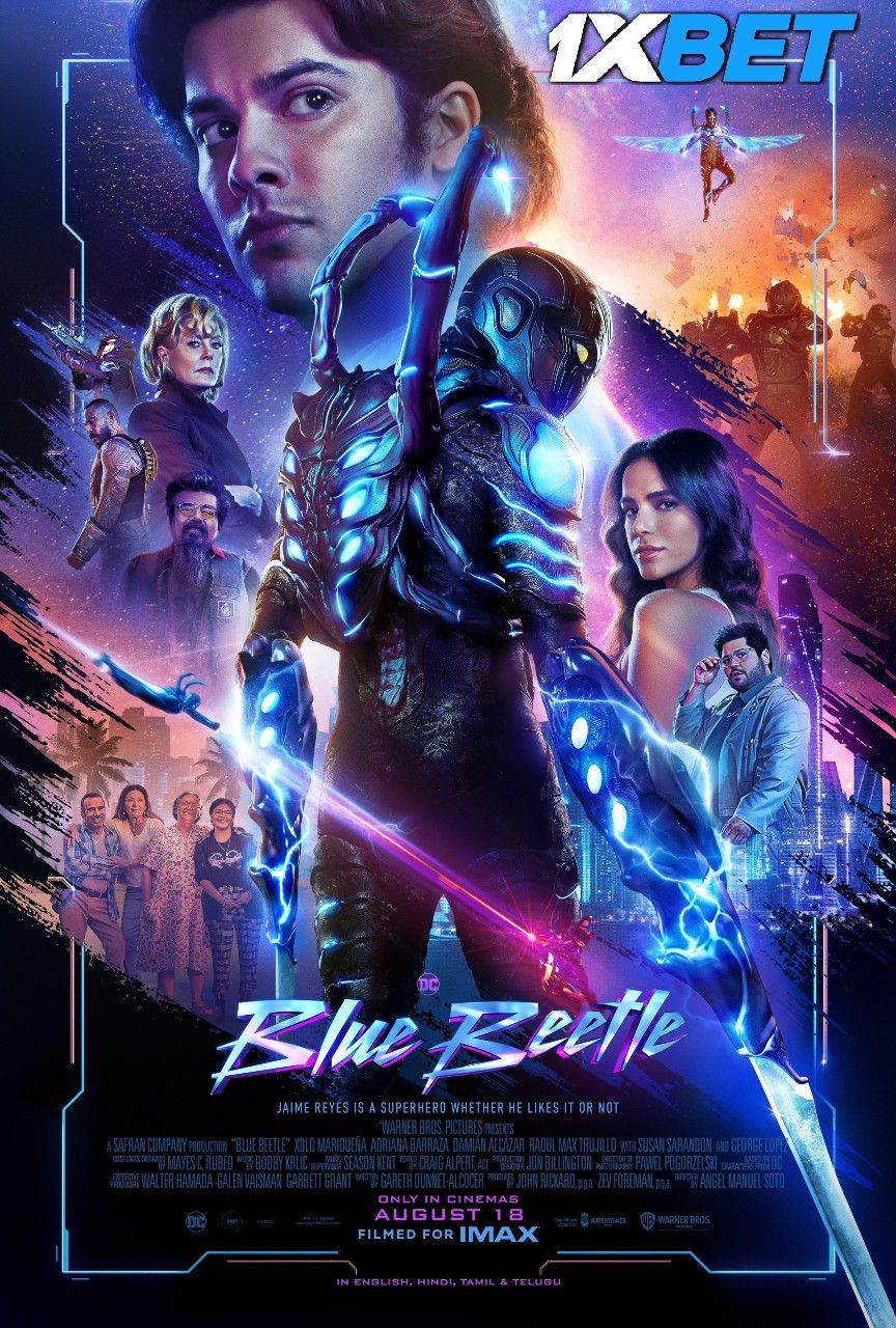 Blue Beetle (2023) English HDCAM Full Movie 720p 480p