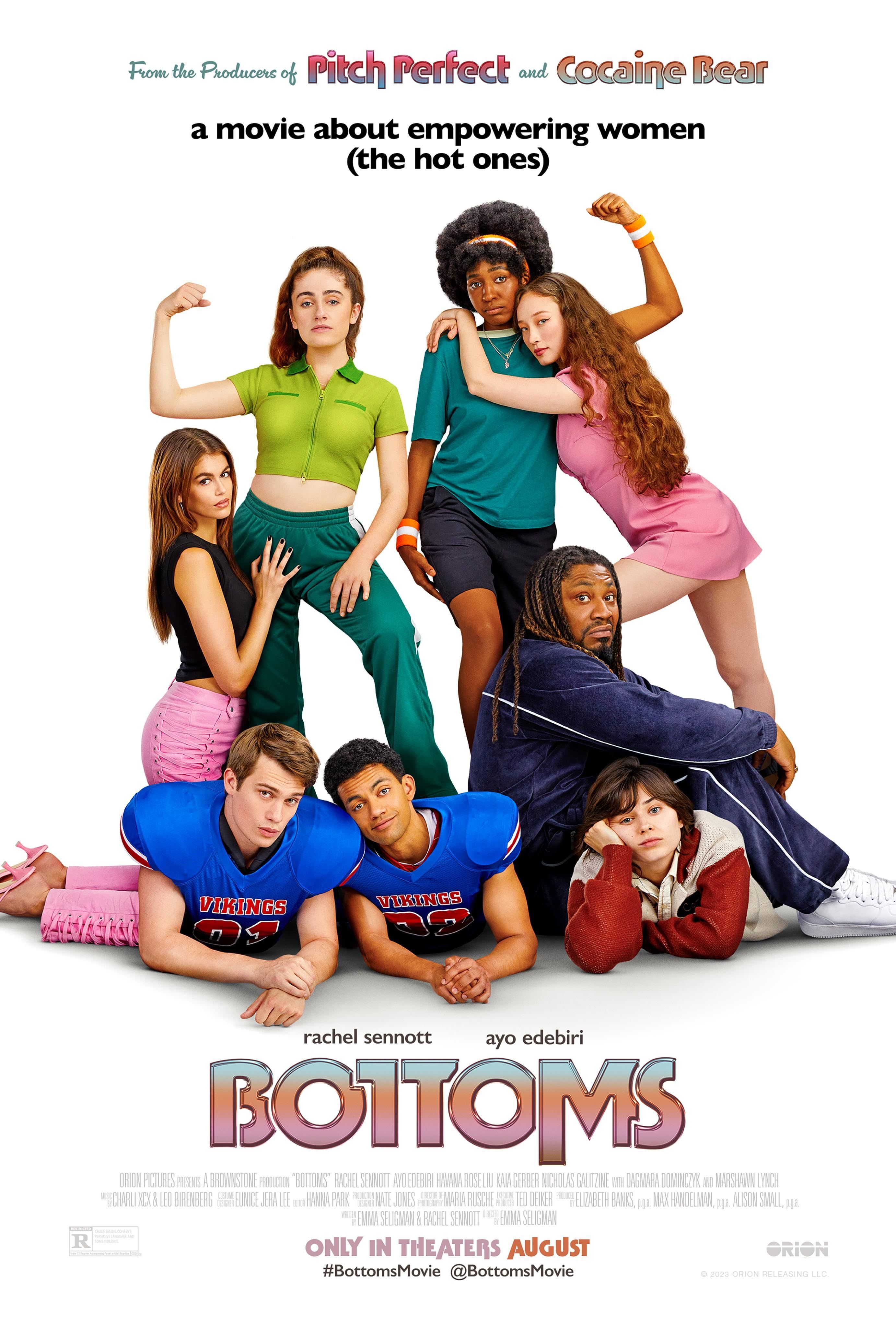 Bottoms (2023) Hindi Dubbed ORG HDRip Full Movie 720p 480p