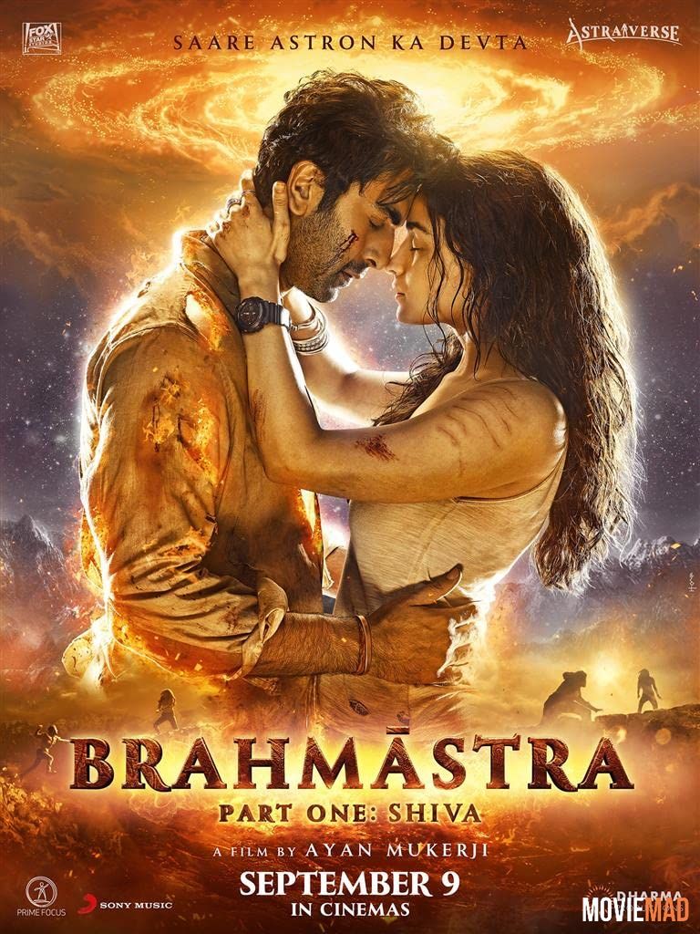 Brahmastra Part One Shiva (2022) Hindi pDVDRip Full Movie 1080p 720p 480p