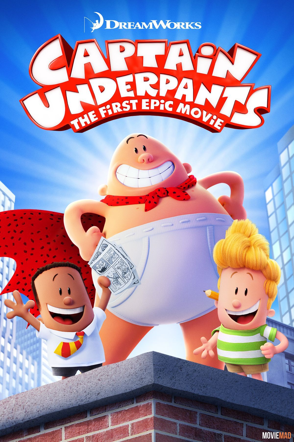 Captain Underpants: The First Epic Movie 2017 Hindi Dubbed BluRay Full Movie 720p 480p