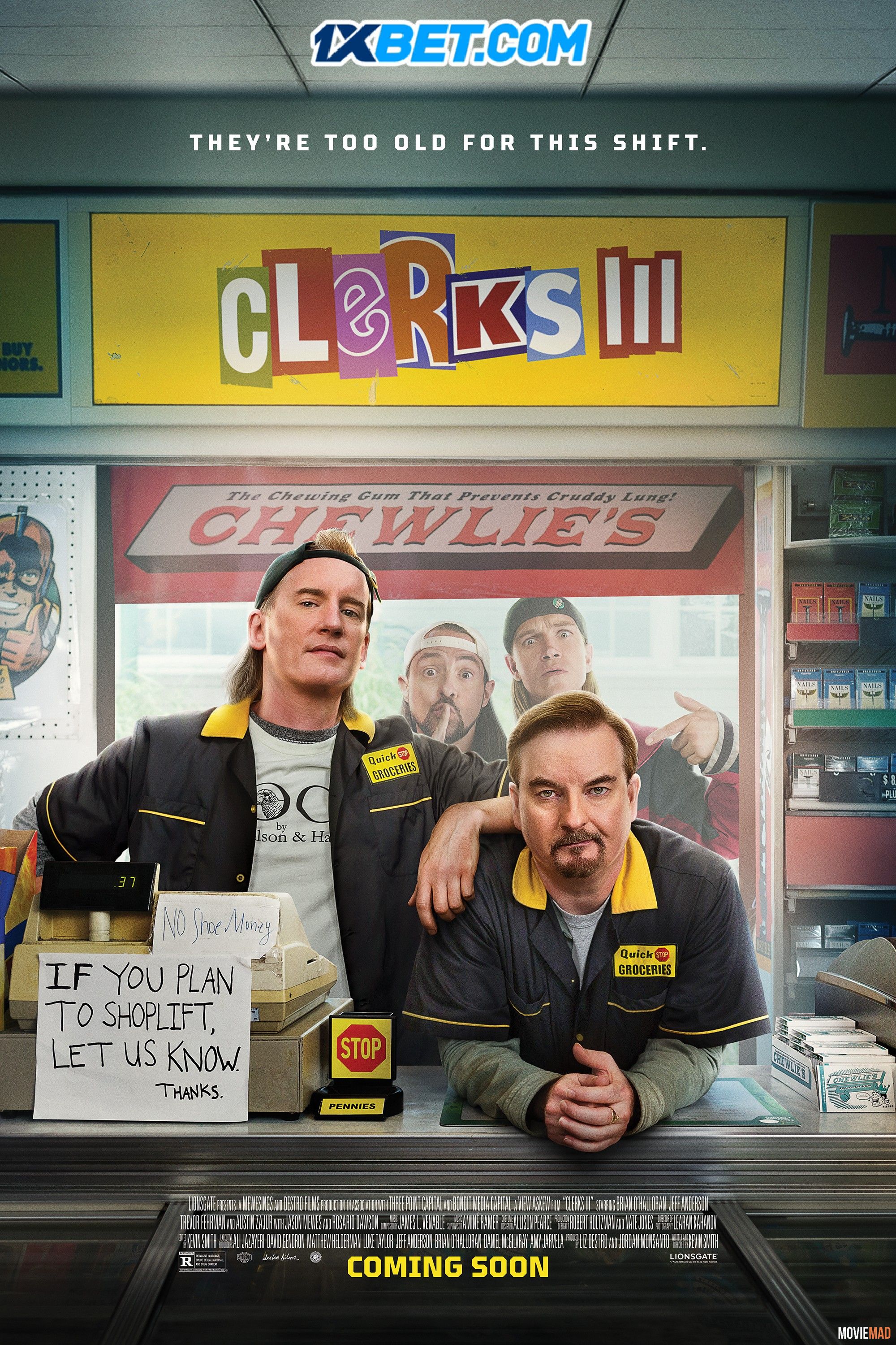 Clerks III (2022) Bengali (Voice Over) Dubbed WEBRip Full Movie 720p 480p