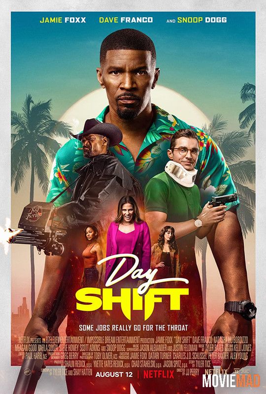 Day Shift 2022 WEB-DL Hindi Dubbed ORG 1080p 720p 480p