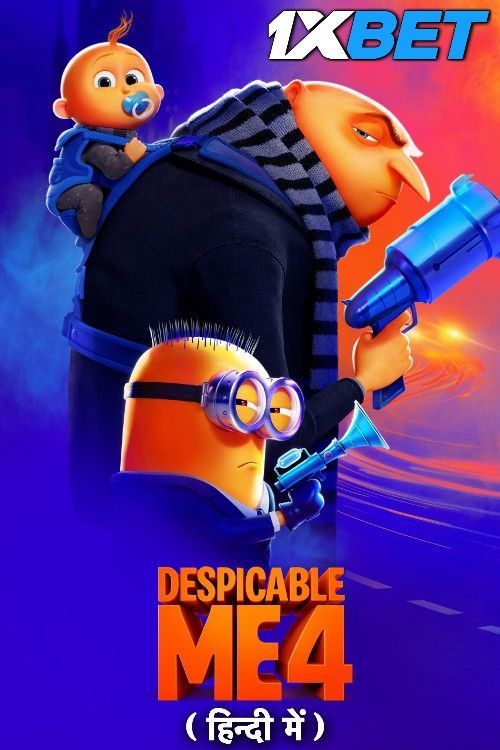 Despicable Me 4 (2024) Hindi(CAM AUDIO) Dubbed Full Movie HDRip