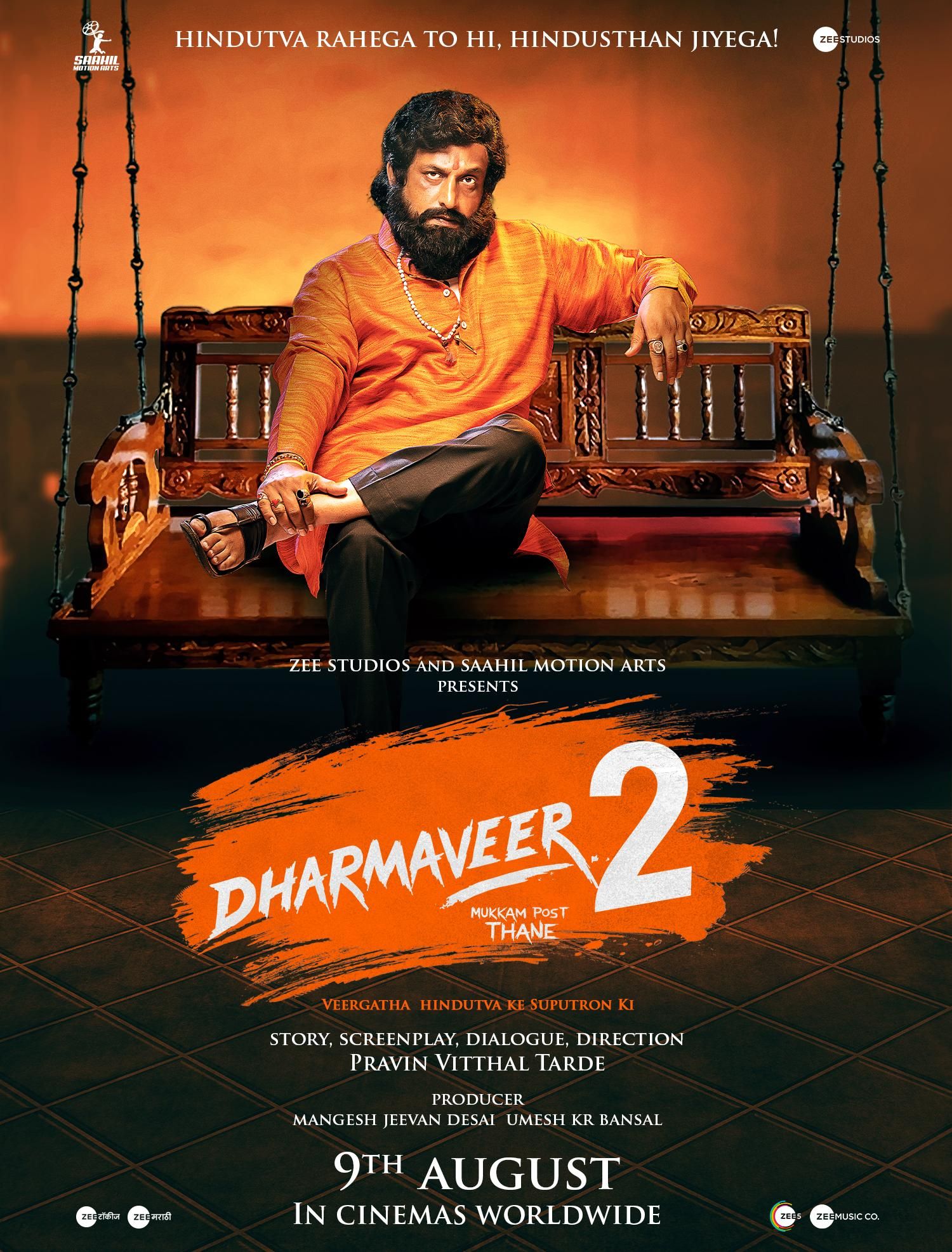 Dharmaveer 2 (2024) Hindi Dubbed HDRip