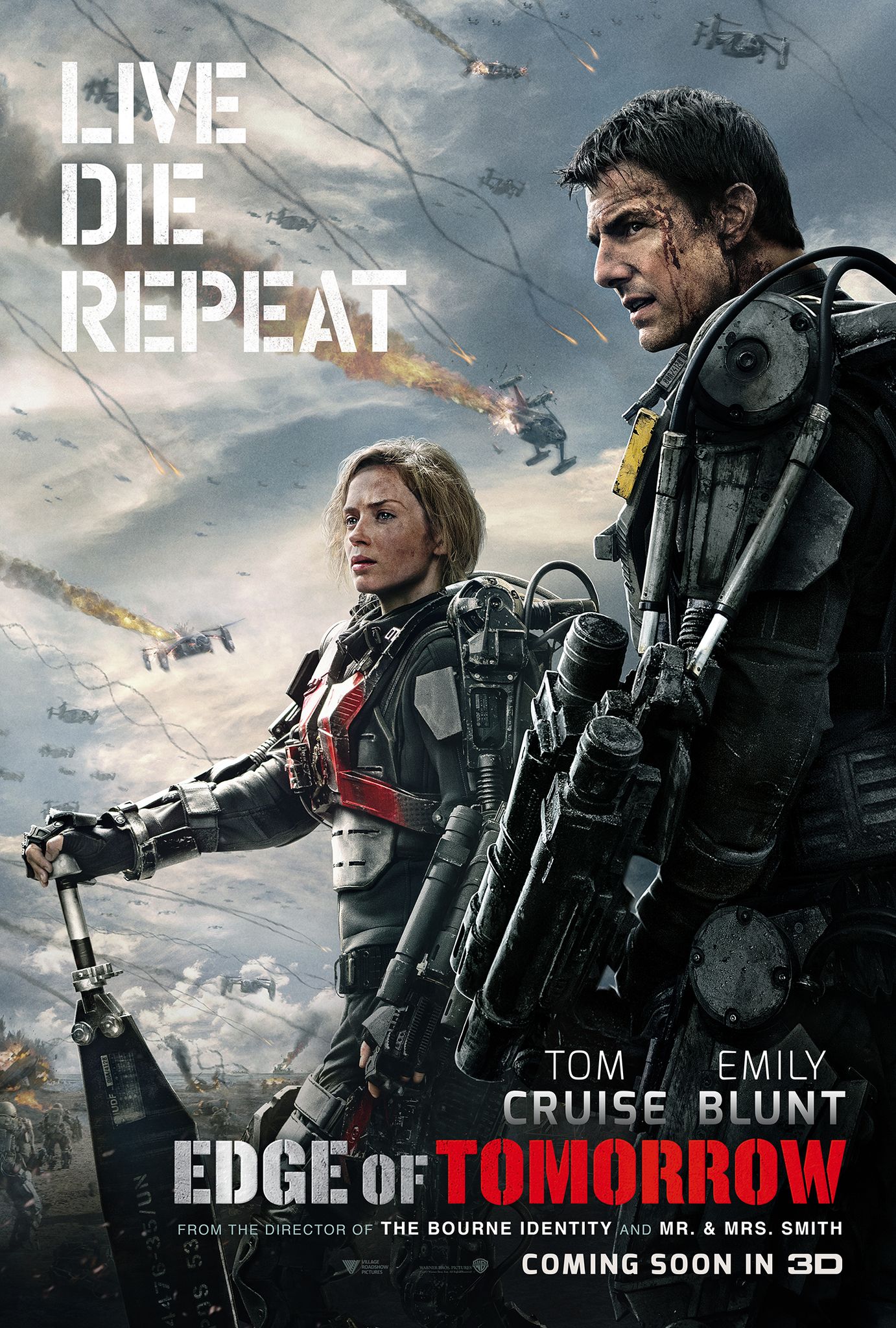 Edge of Tomorrow (2014) Hindi Dubbed HDRip