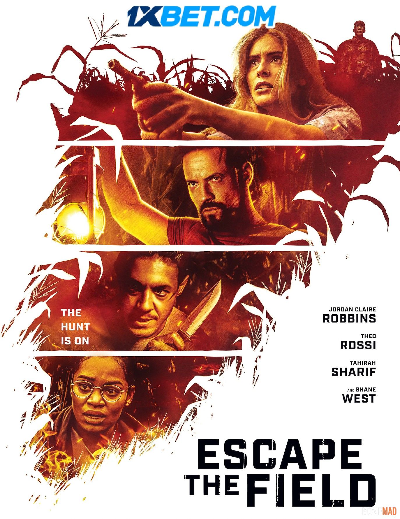 Escape the Field 2022 Bengali (Voice Over) Dubbed WEBRip Full Movie 720p 480p