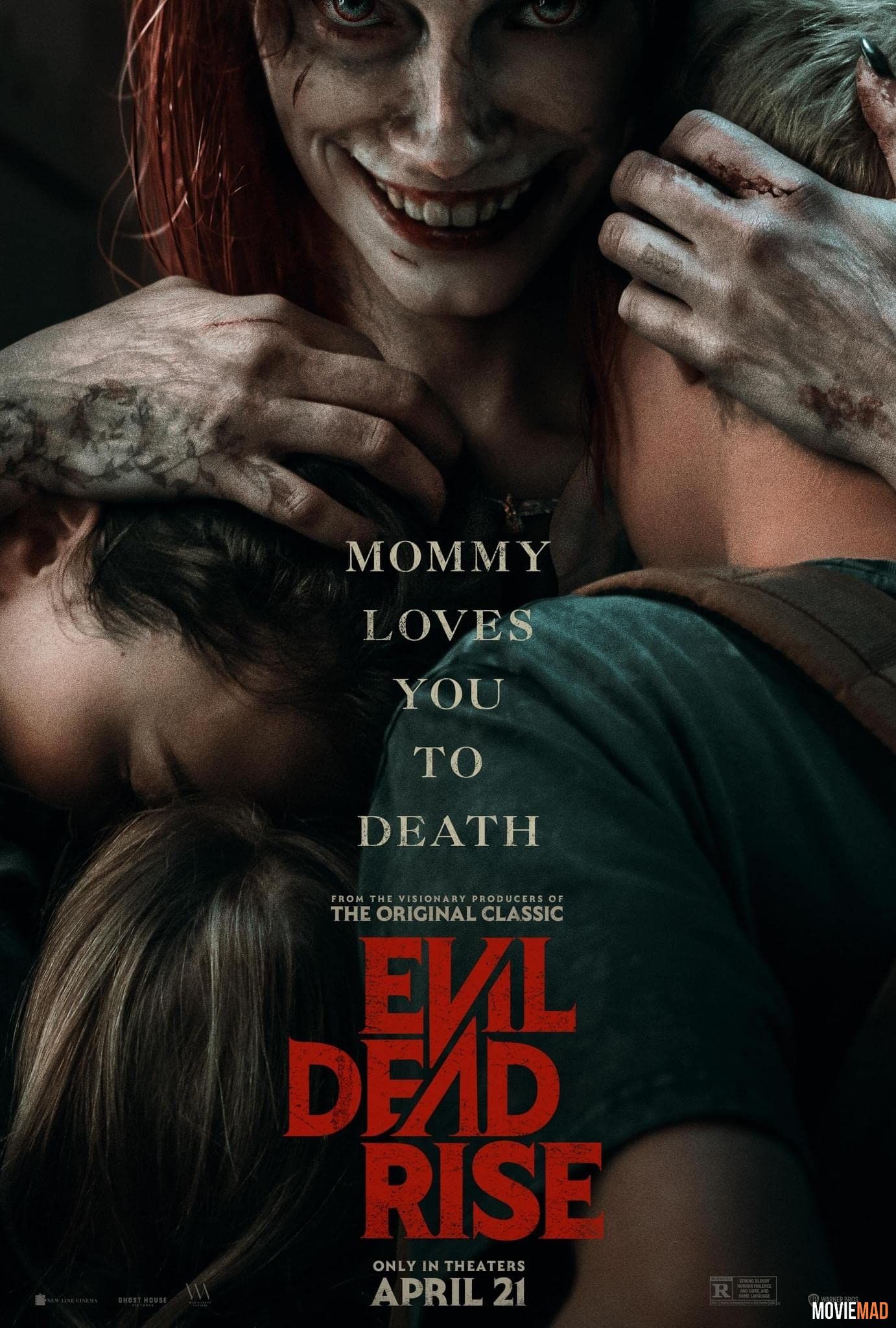 Evil Dead Rise (2023) English HQ S-Print Full Movie 1080p 720p 480p