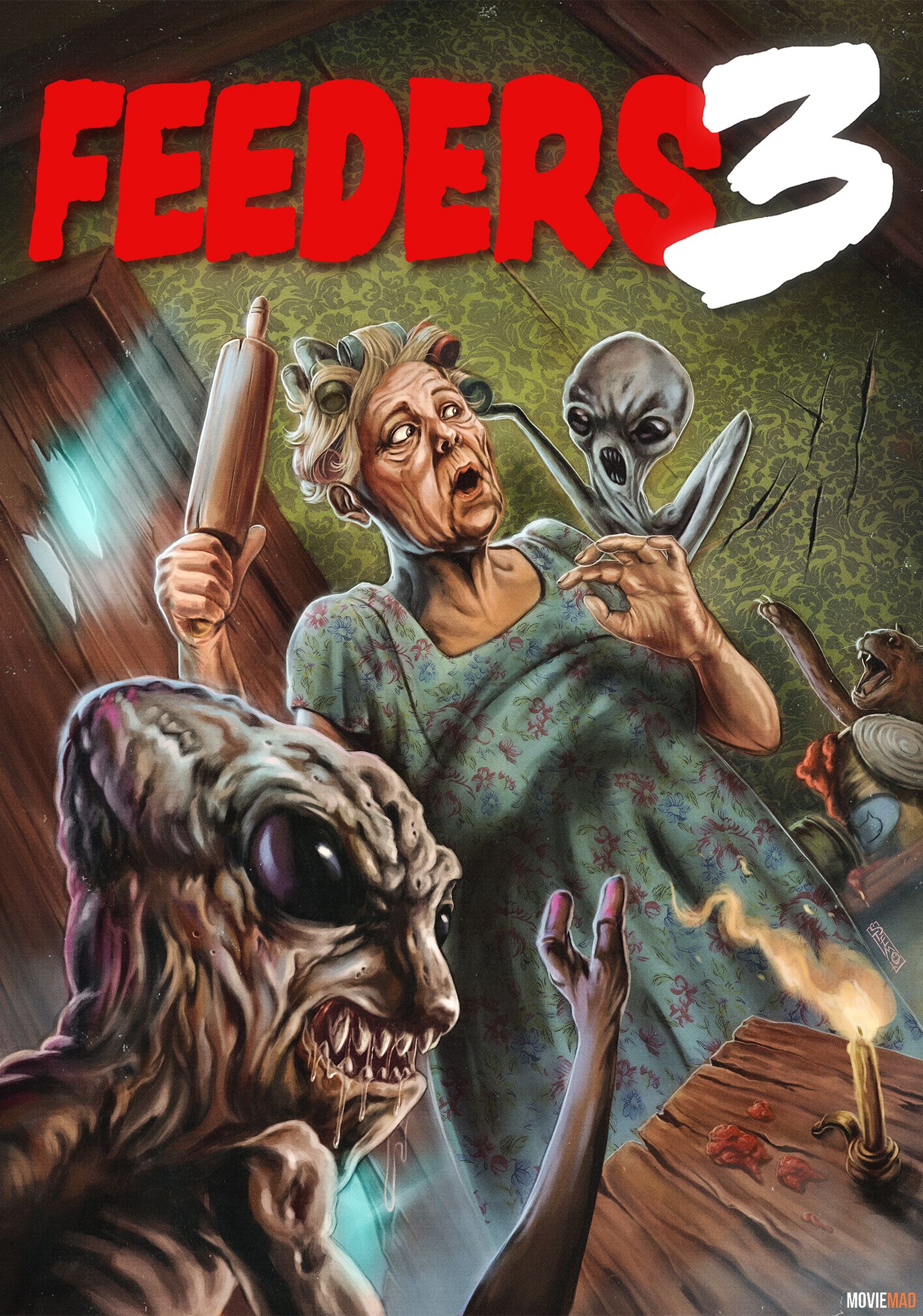 Feeders 3 The Final Meal 2022 Telegu (Voice Over) Dubbed WEBRip Full Movie 720p 480p