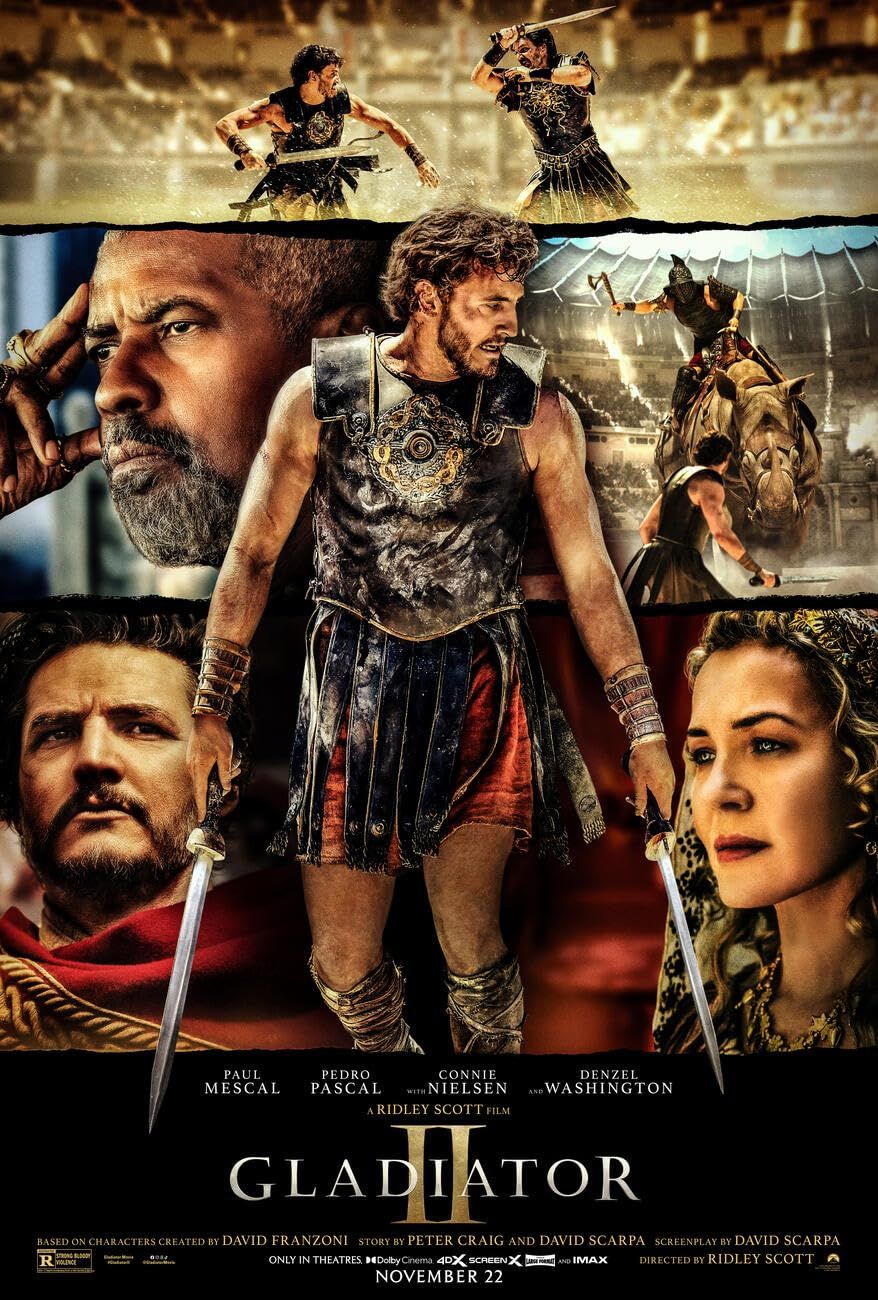 Gladiator II (2024) Hindi (ORG DD5.1) Dubbed Full Movie HDRip