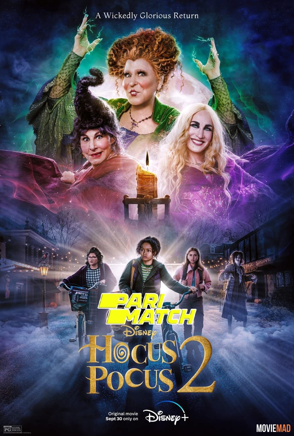 Hocus Pocus 2 (2022) Bengali (Voice Over) Dubbed WEBRip Full Movie 720p 480p