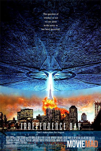 Independence Day 1996 Hindi Dubbed BluRay Full Movie 720p 480p