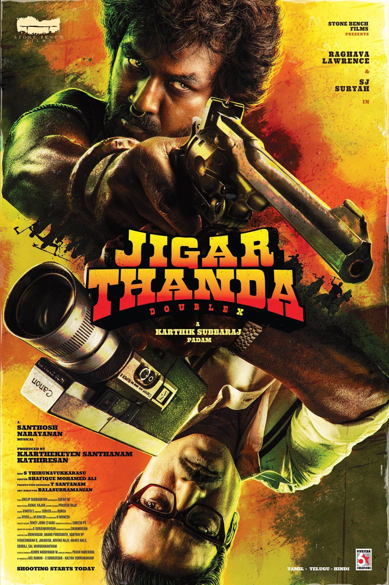 Jigarthanda Double X (2023) Hindi Dubbed ORG HDRip Full Movie 720p 480p