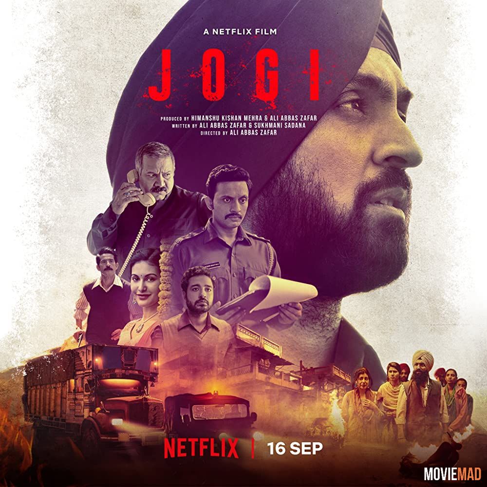 Jogi (2022) Hindi HDRip NF Full Movie 720p 480p