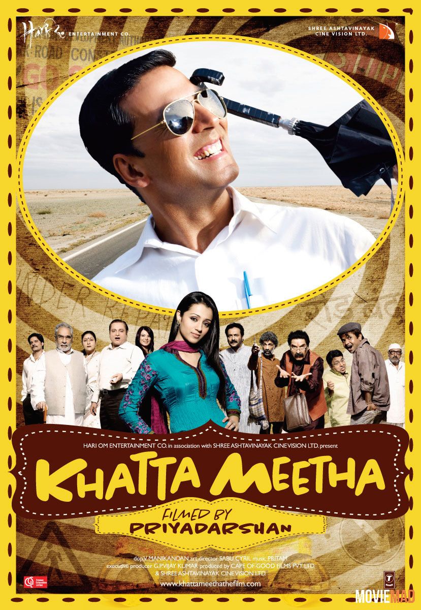 Khatta Meetha 2010 Hindi HDRip Full Movie 720p 480p