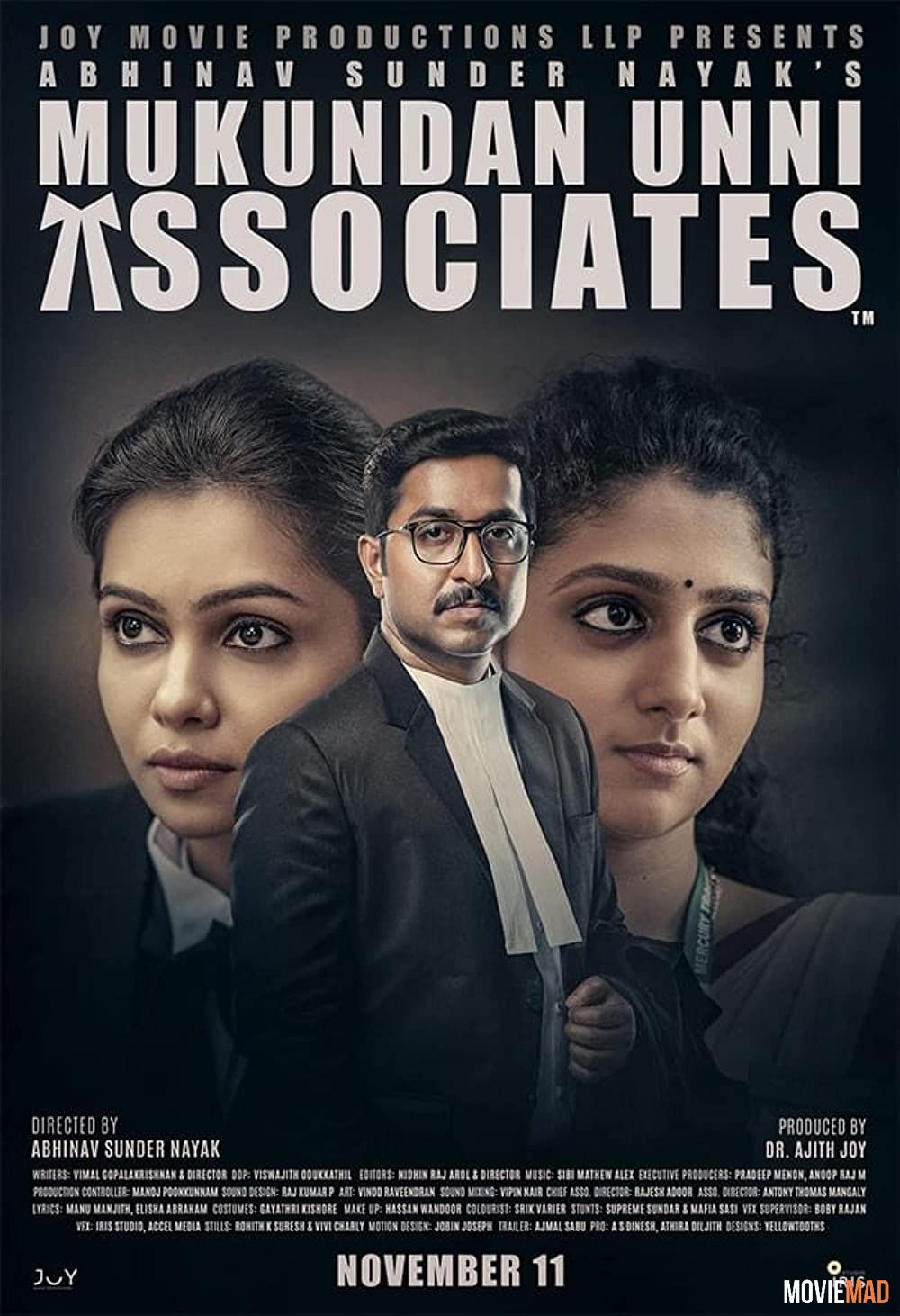 Mukundan Unni Associates (2022) Hindi Dubbed ORG HDRip Full Movie 720p 480p