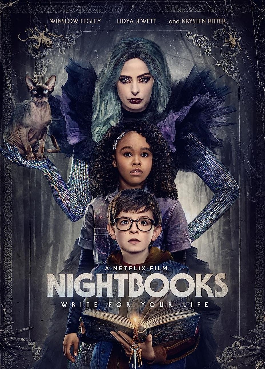 Nightbooks (2021) Hindi Dubbed ORG BluRay Full Movie 720p 480p