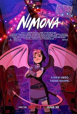 Nimona (2023) Hindi Dubbed ORG HDRip Full Movie 720p 480p