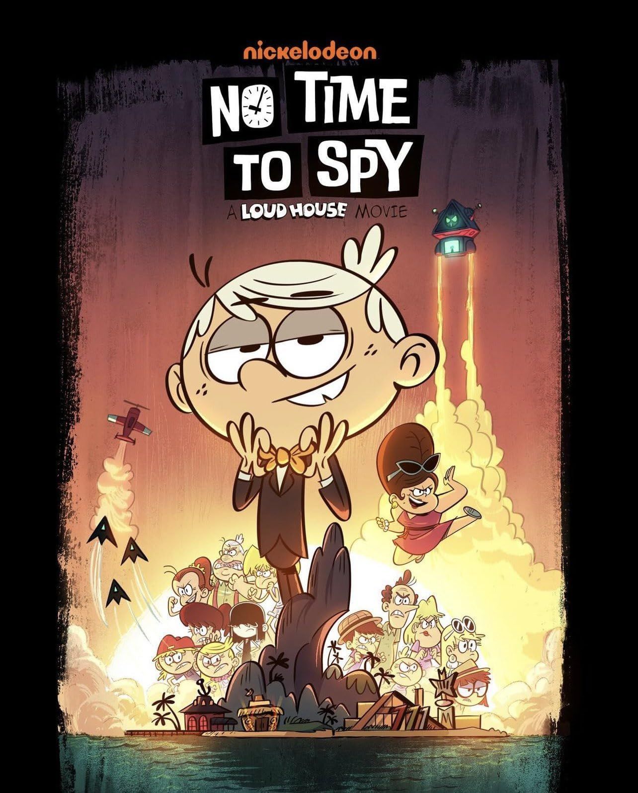 No Time to Spy A Loud House Movie (2024) English ORG Full Movie HDRip