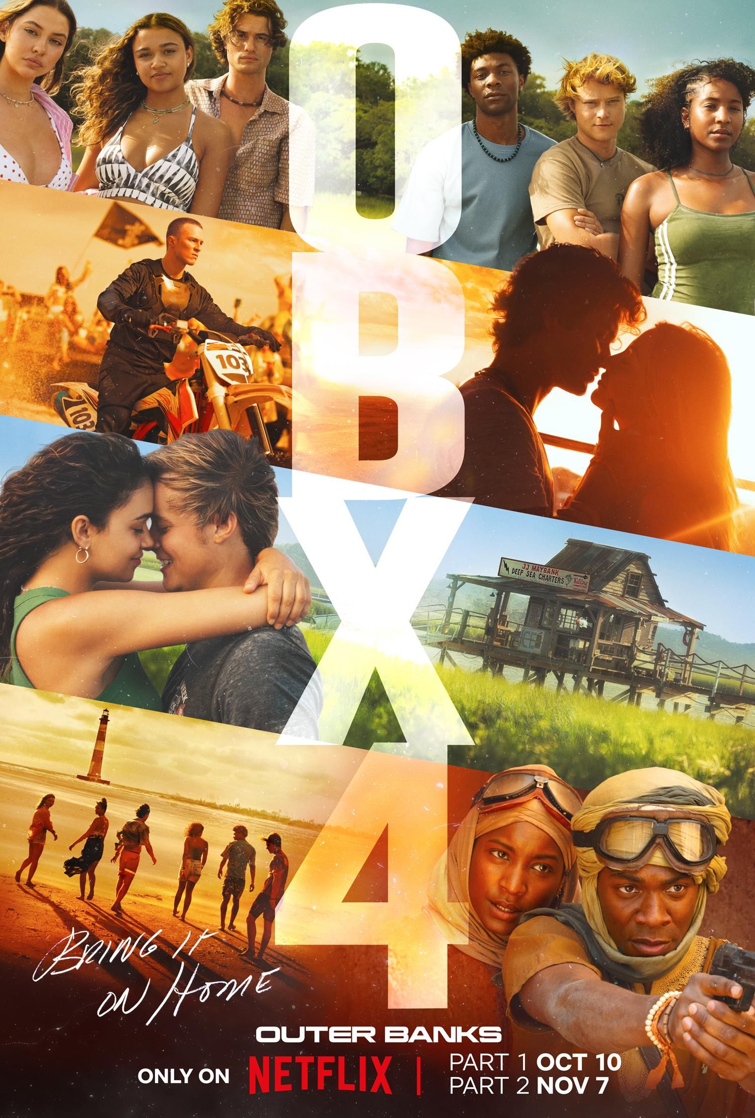 Outer Banks (2024) (Season 4 Complete) Hindi Dubbed Series HDRip