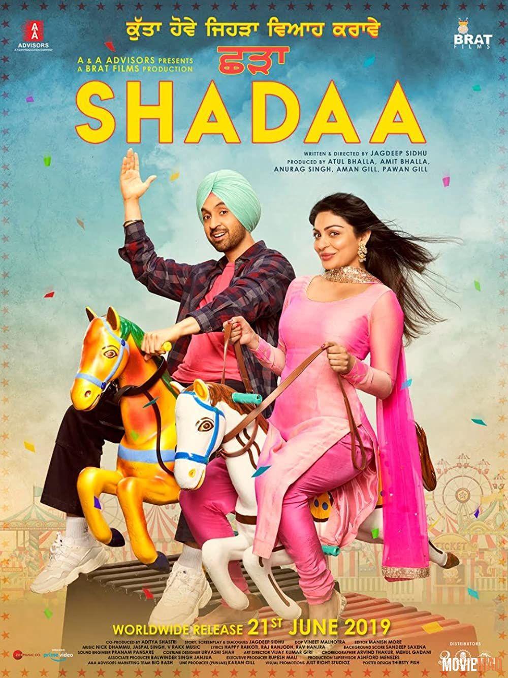 Shadaa 2021 Hindi Dubbed ORG HDRip Full Movie 720p 480p