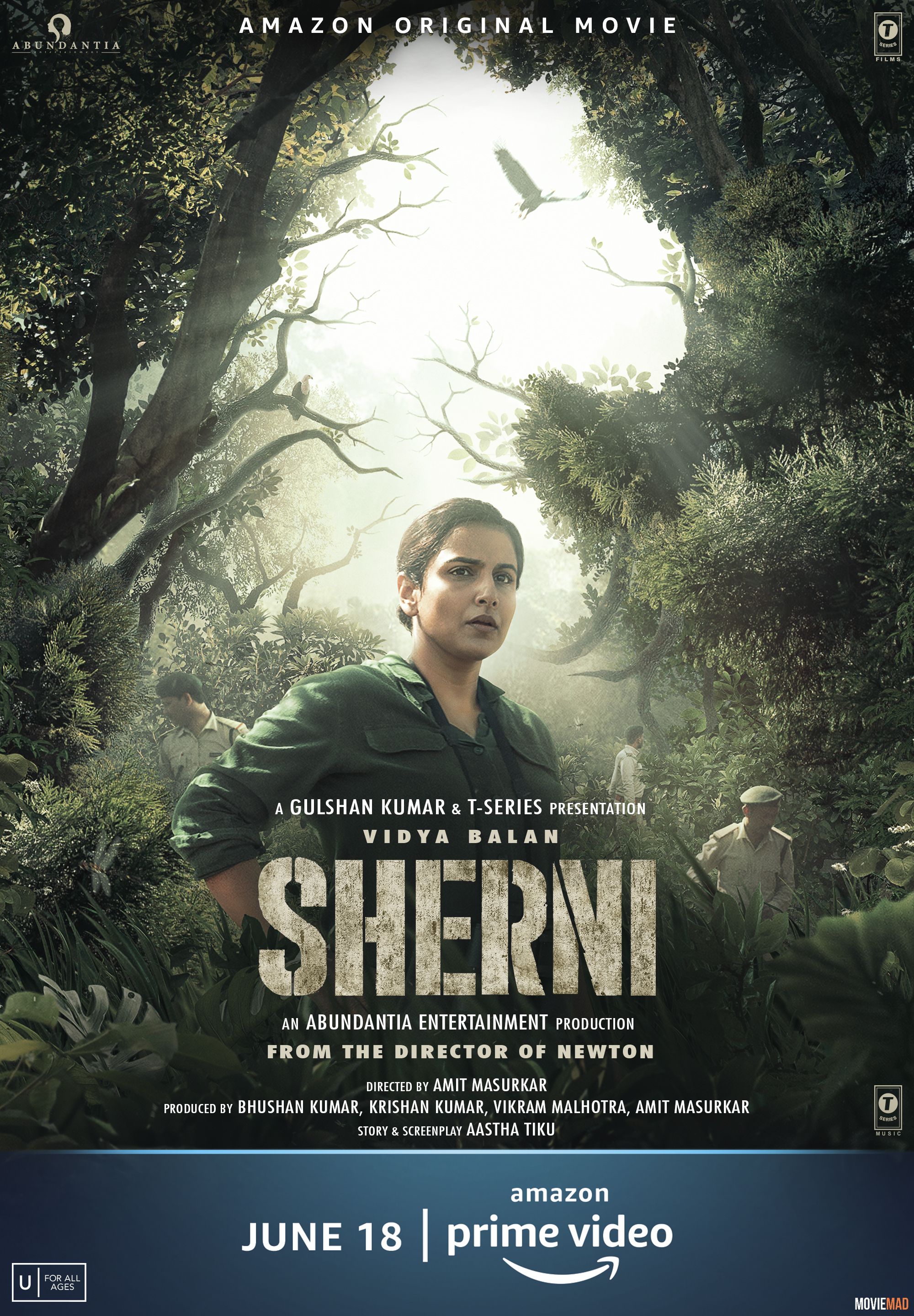 Sherni 2021 Tamil (Voice Over) Dubbed WEBRip Full Movie 720p 480p