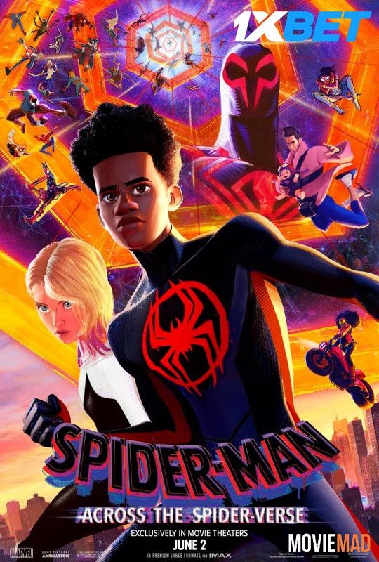 Spider-Man Across the Spider-Verse (2023) English HDCAM Full Movie 1080p 720p 480p