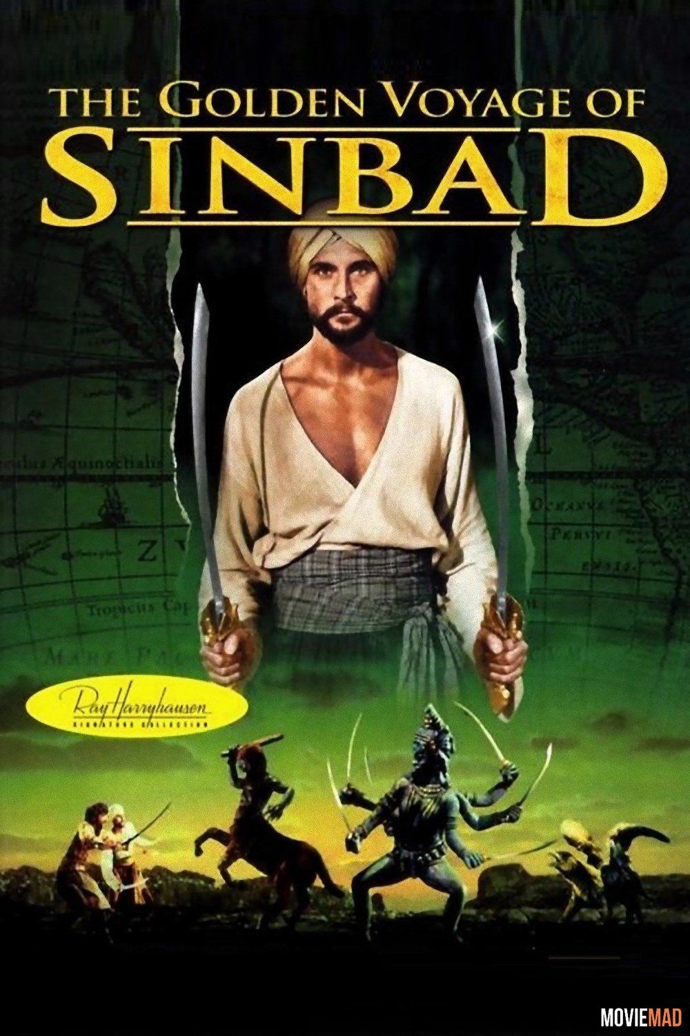 The Golden Voyage of Sinbad 1973 Hindi Dubbed BluRay Full Movie 720p 480p