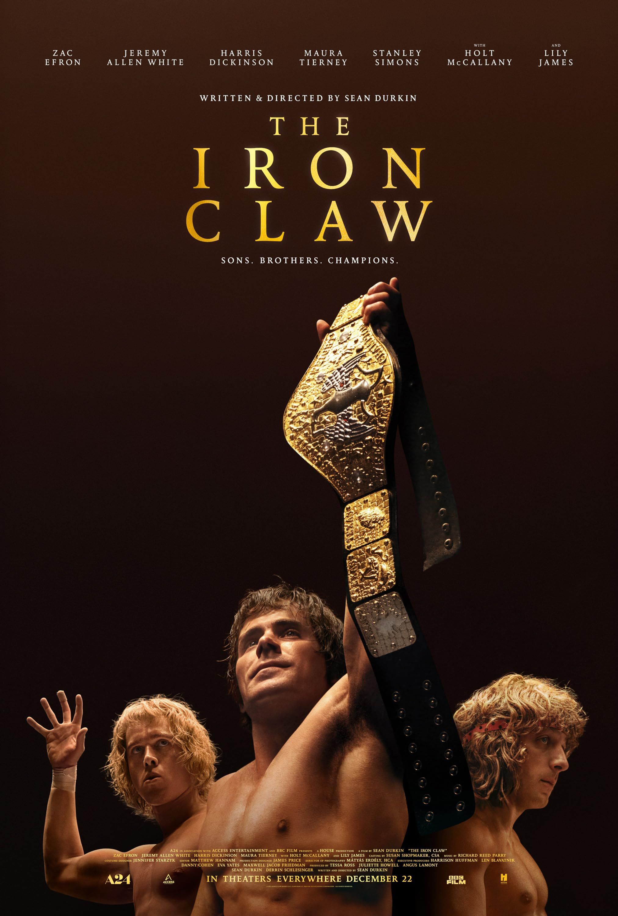 The Iron Claw (2023) Hindi Dubbed ORG Full Movie BluRay