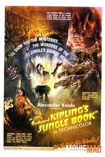 The Jungle Book 1942 Hindi Dubbed BluRay Full Movie 720p 480p