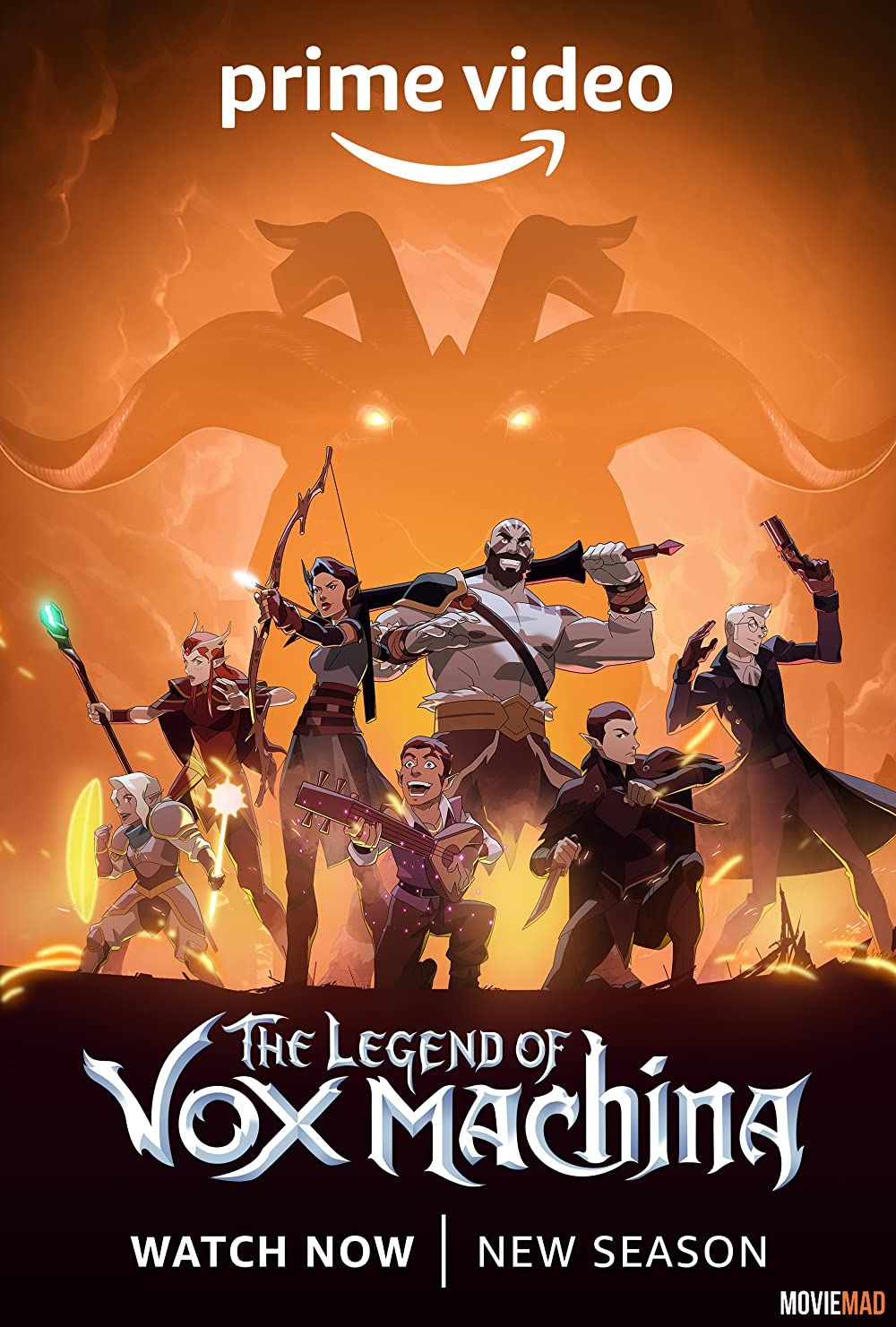 The Legend of Vox Machina S01 (2023) Hindi Dubbed ORG HDRip Full Series 720p 480p