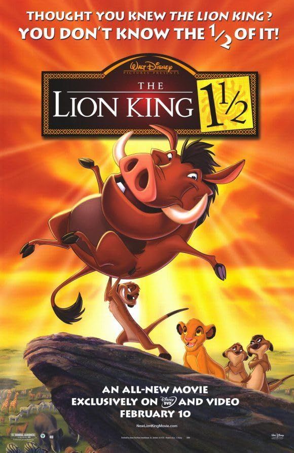 The Lion King 1½ (2004) Hindi ORG Dubbed Full Movie BluRay