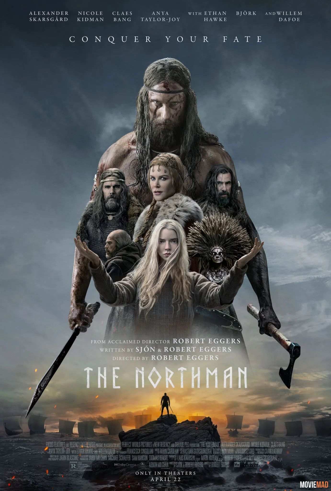 The Northman 2022 Telegu (Voice Over) Dubbed WEBRip Full Movie 720p 480p