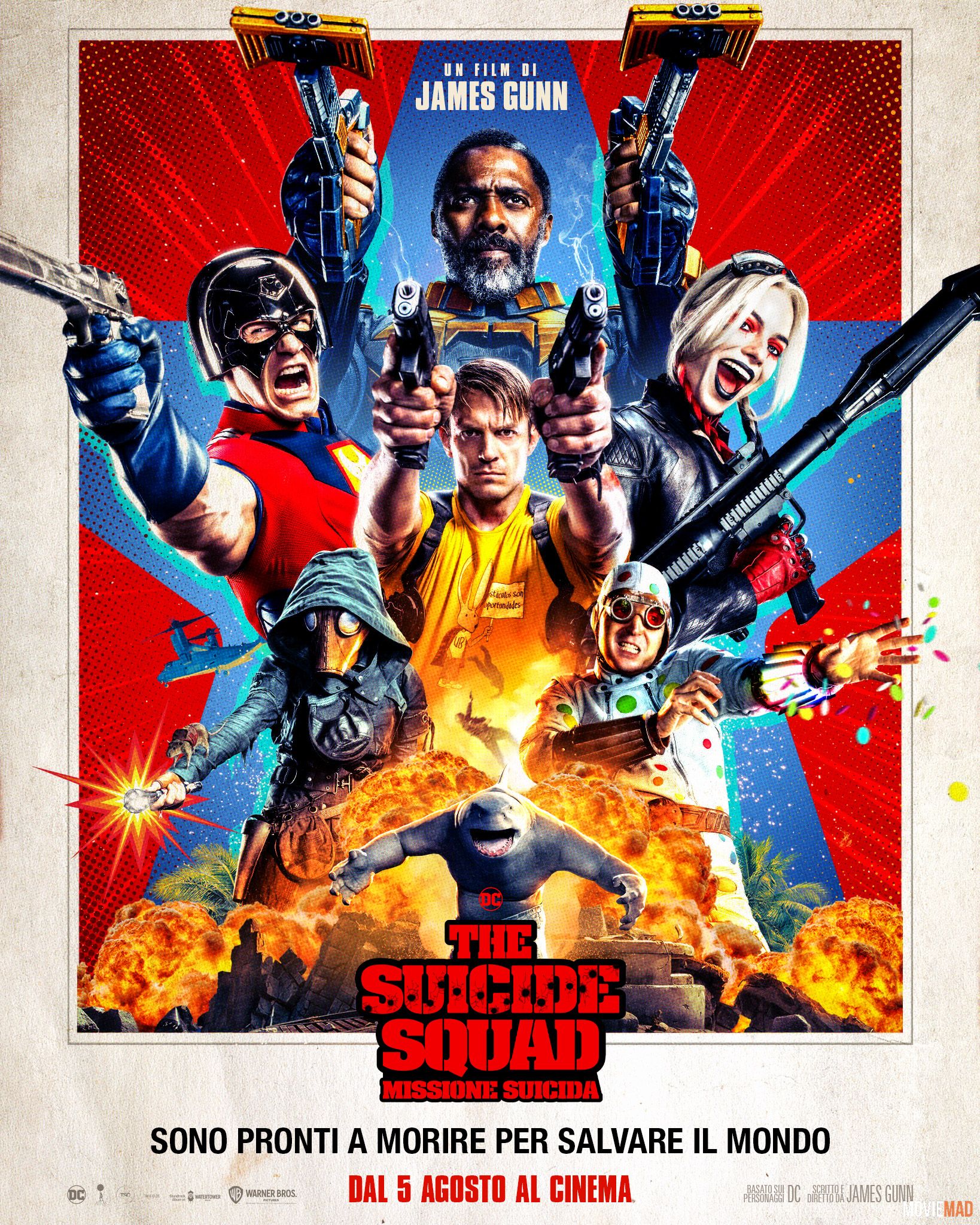 The Suicide Squad (2021) Hindi Dubbed(CAM) BluRay Full Movie 720p 480p