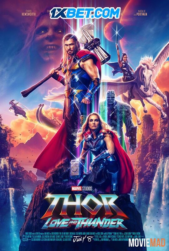 Thor Love and Thunder (2022) Hindi Dubbed CAMRip Full Movie 1080p 720p 480p