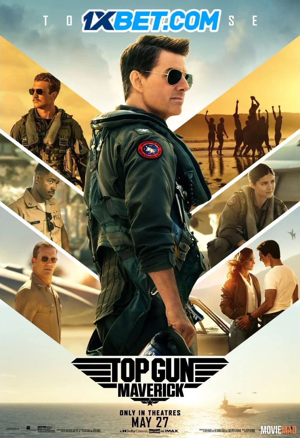 Top Gun Maverick 2022 Tamil (Voice Over) Dubbed WEBRip Full Movie 720p 480p