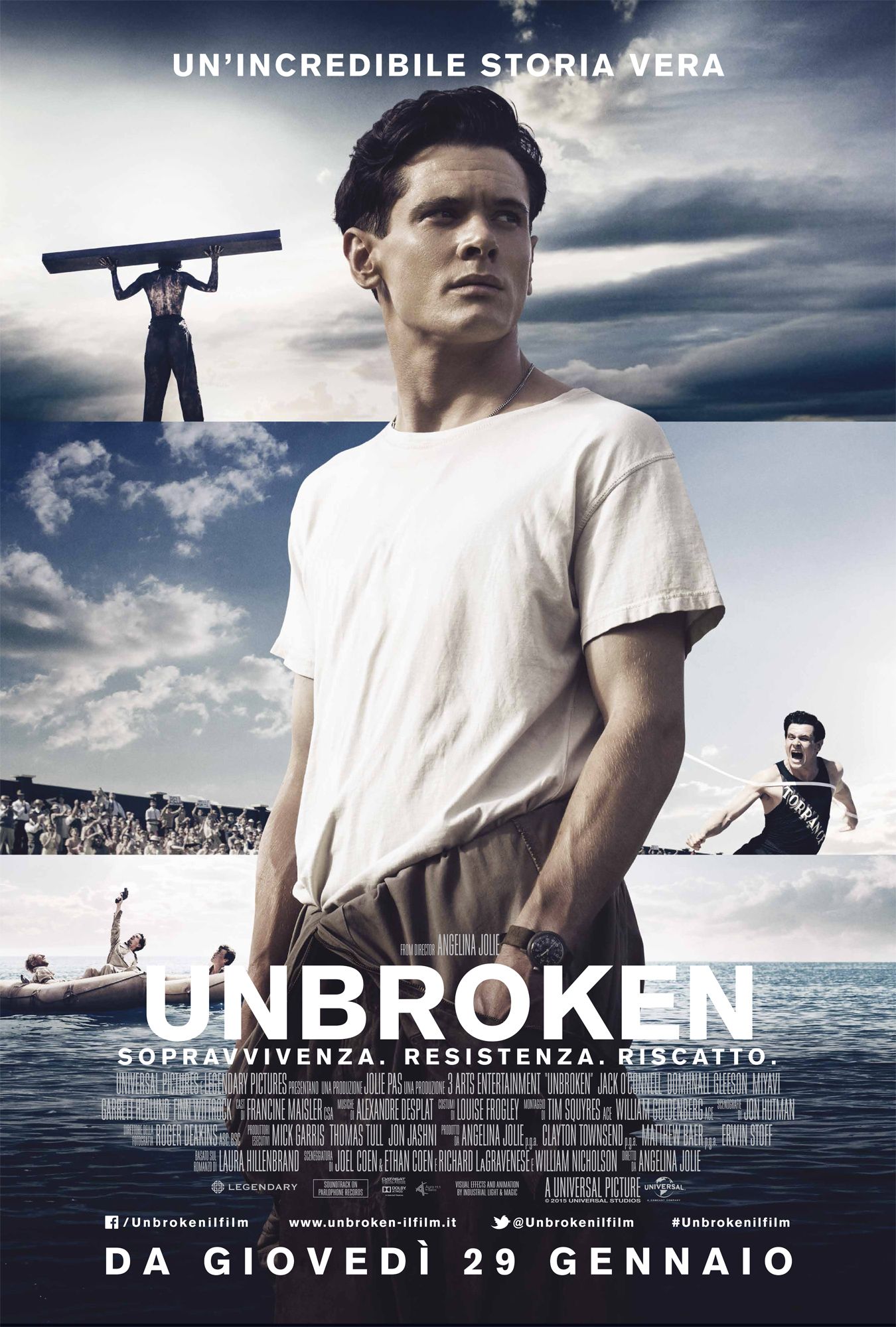 Unbroken (2014) Hindi Dubbed HDRip