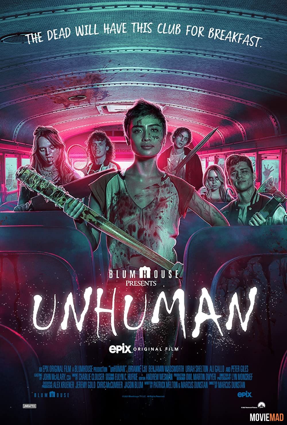 Unhuman (2022) Hindi Dubbed ORG HDRip Full Movie 1080p 720p 480p