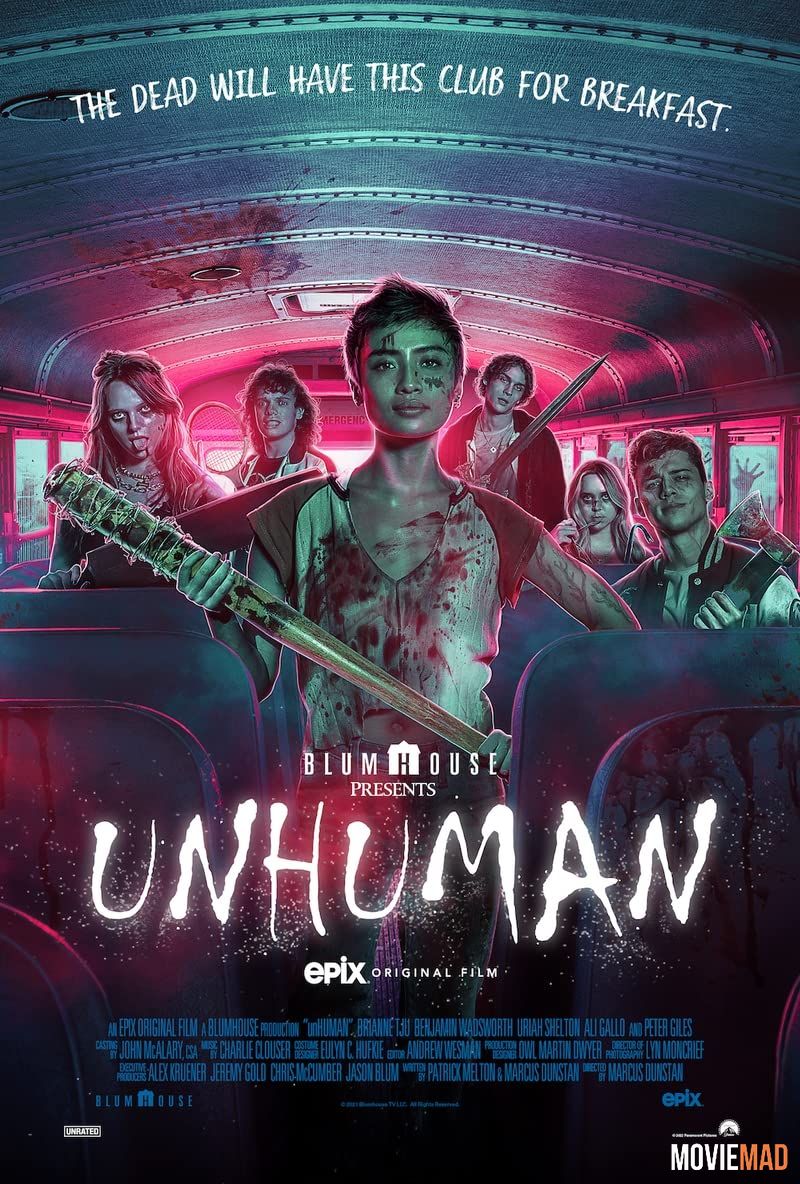 Unhuman 2022 Telegu (Voice Over) Dubbed WEBRip Full Movie 720p 480p