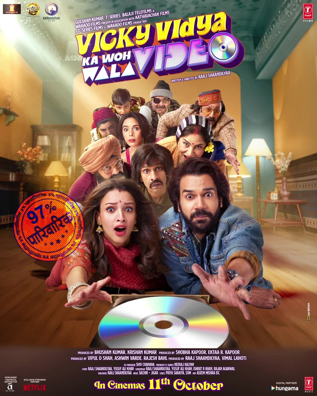 Vicky Vidya Ka Woh Wala Video (2024) Hindi HDRip