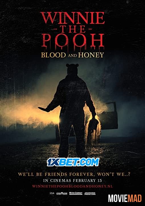 Winnie the Pooh Blood and Honey 2023 Telugu (Voice Over) Dubbed CAMRip Full Movie 720p 480p